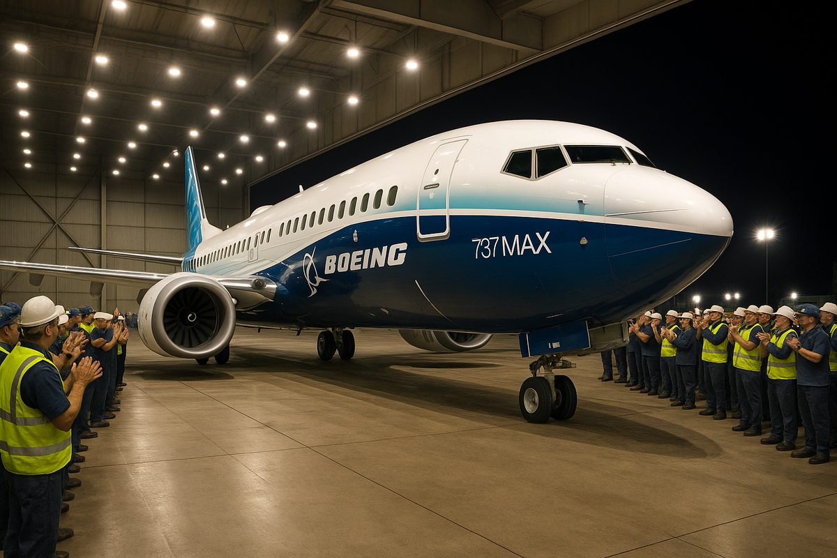 Boeing’s Losses Shrink, Deliveries Soar