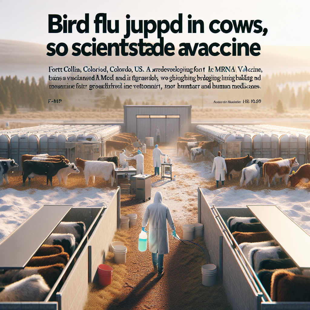 Bird Flu Jumped to Cows, so Scientists Made a Vaccine