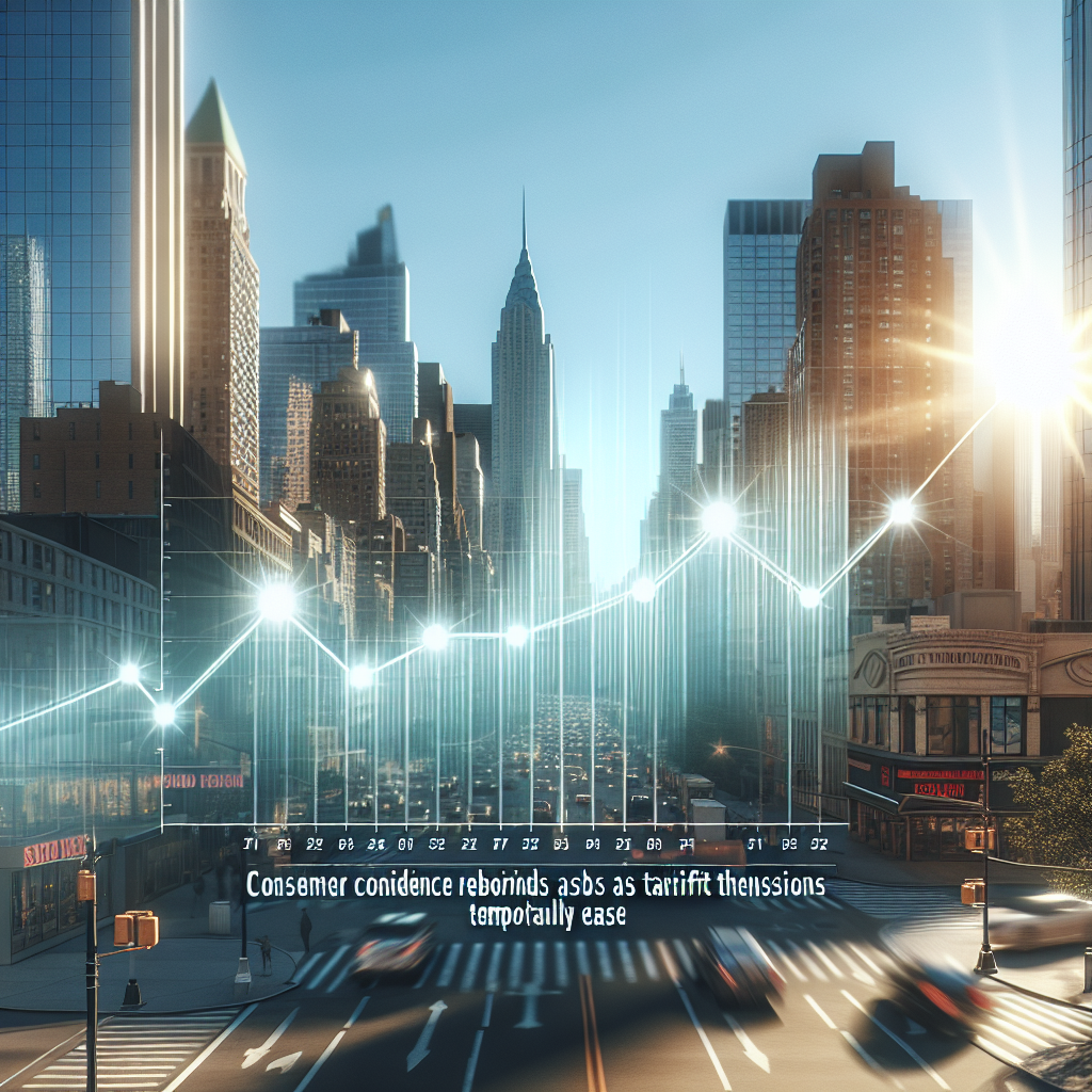 Consumer Confidence Rebounds as Tariff Tensions Temporarily Ease