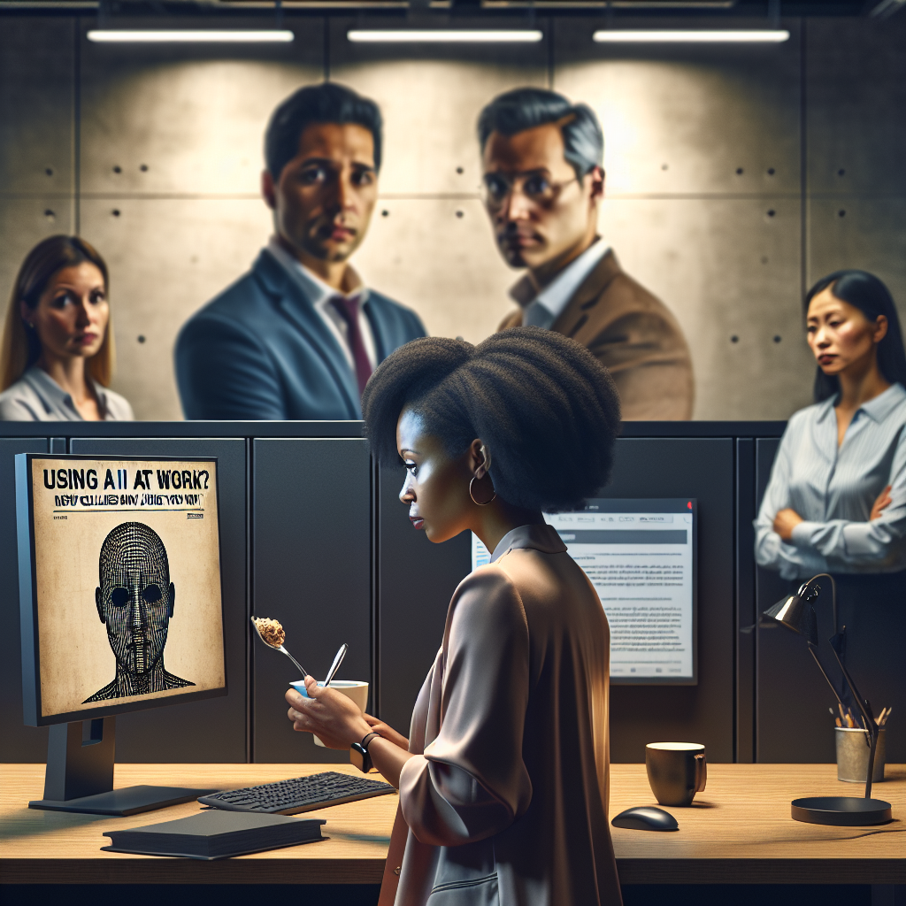 Using AI at Work? New Study Says Colleagues May Judge You for It