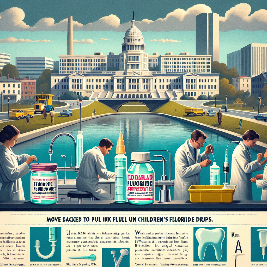 FDA Plans to Pull Children’s Fluoride Drops from Market, Citing Overexposure Risk – Move Backed by RFK Jr.