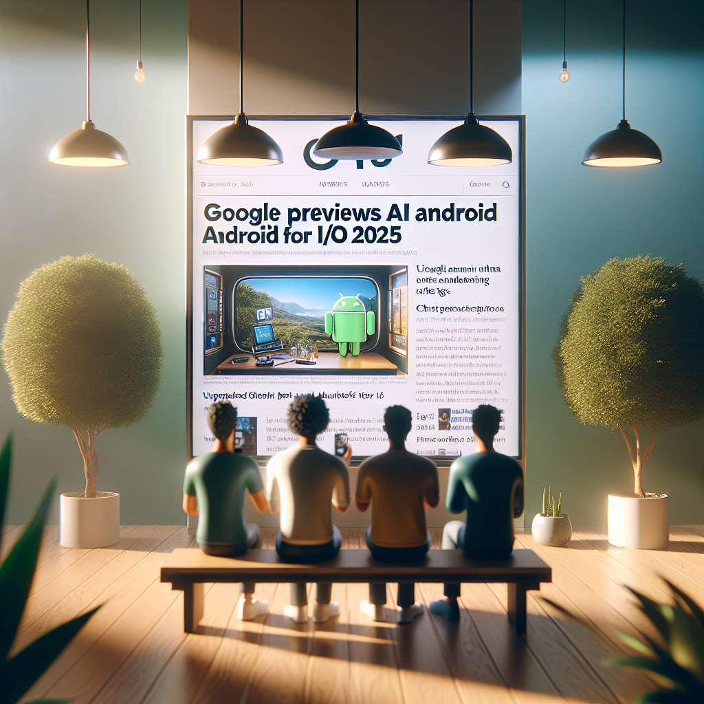 Google Previews AI and Android 16 for I/O 2025