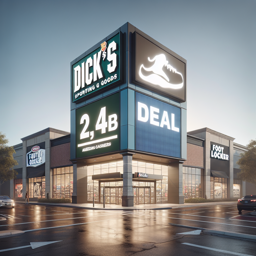 Dick’s Sporting Goods to Acquire Foot Locker in $2.4B Deal