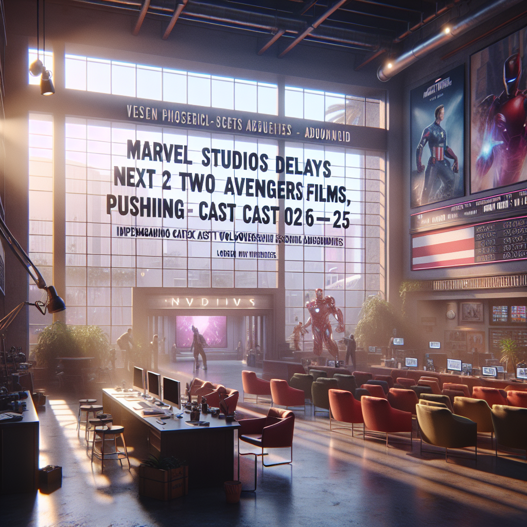 Marvel Studios Delays Next Two Avengers Films, Pushing Blockbusters to 2026–27
