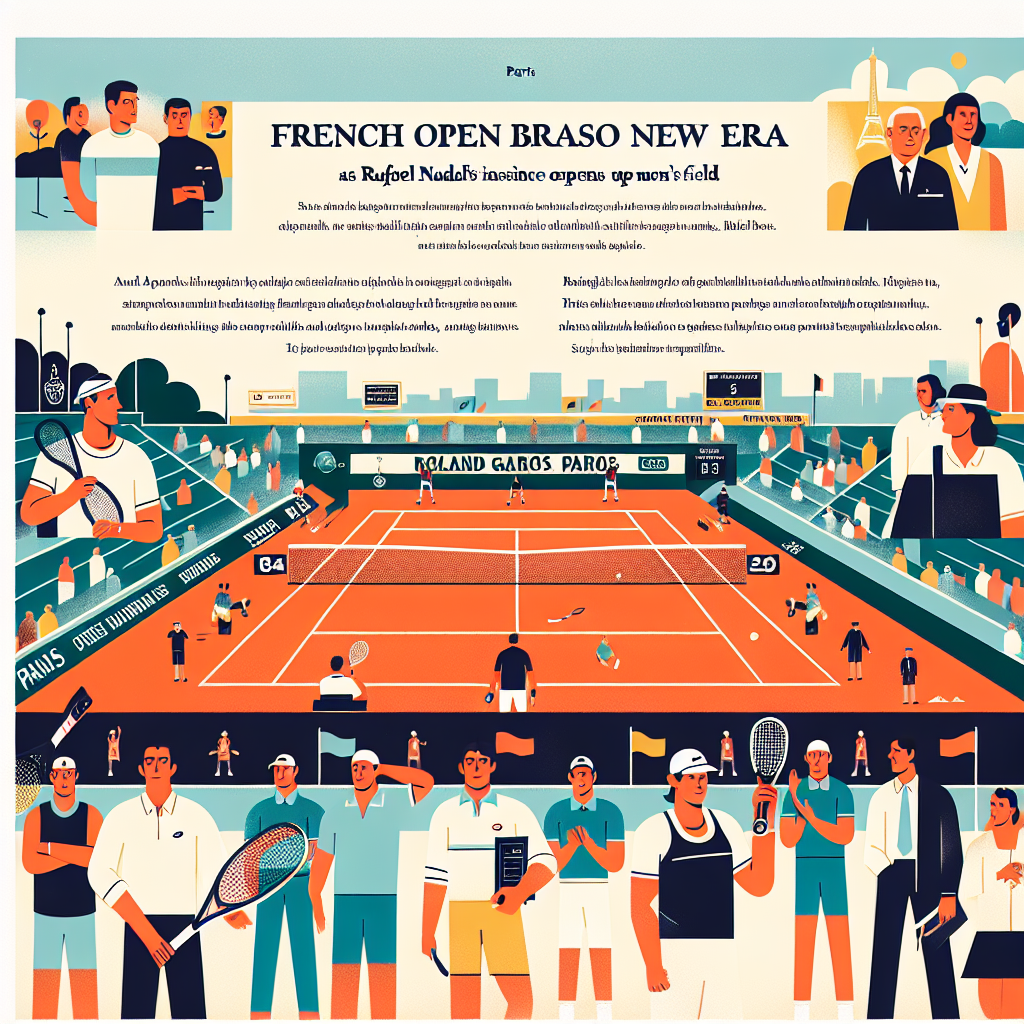 French Open Braces for New Era as Rafael Nadal’s Absence Opens Up Men’s Field