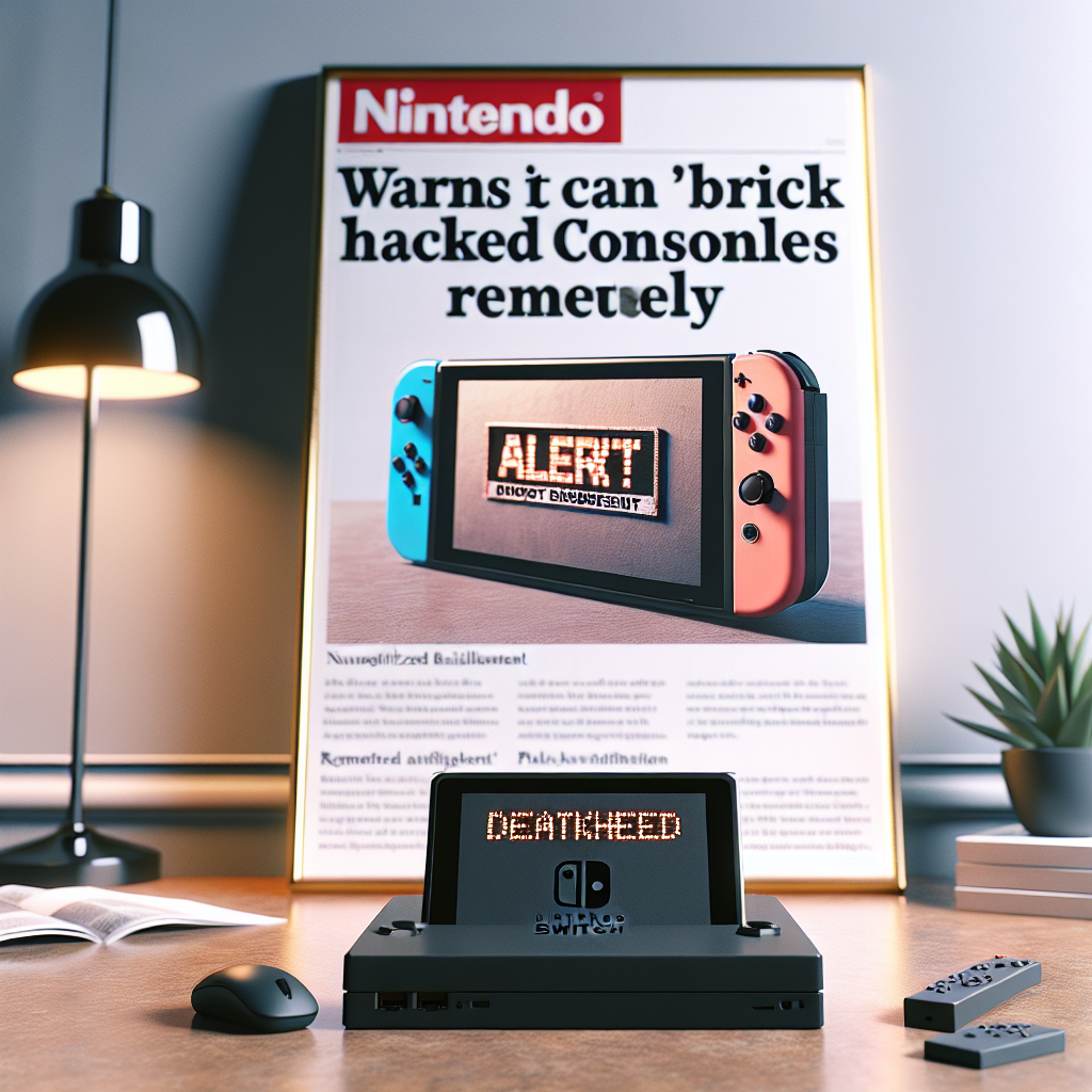 Nintendo Warns It Can ‘Brick’ Hacked Switch Consoles Remotely