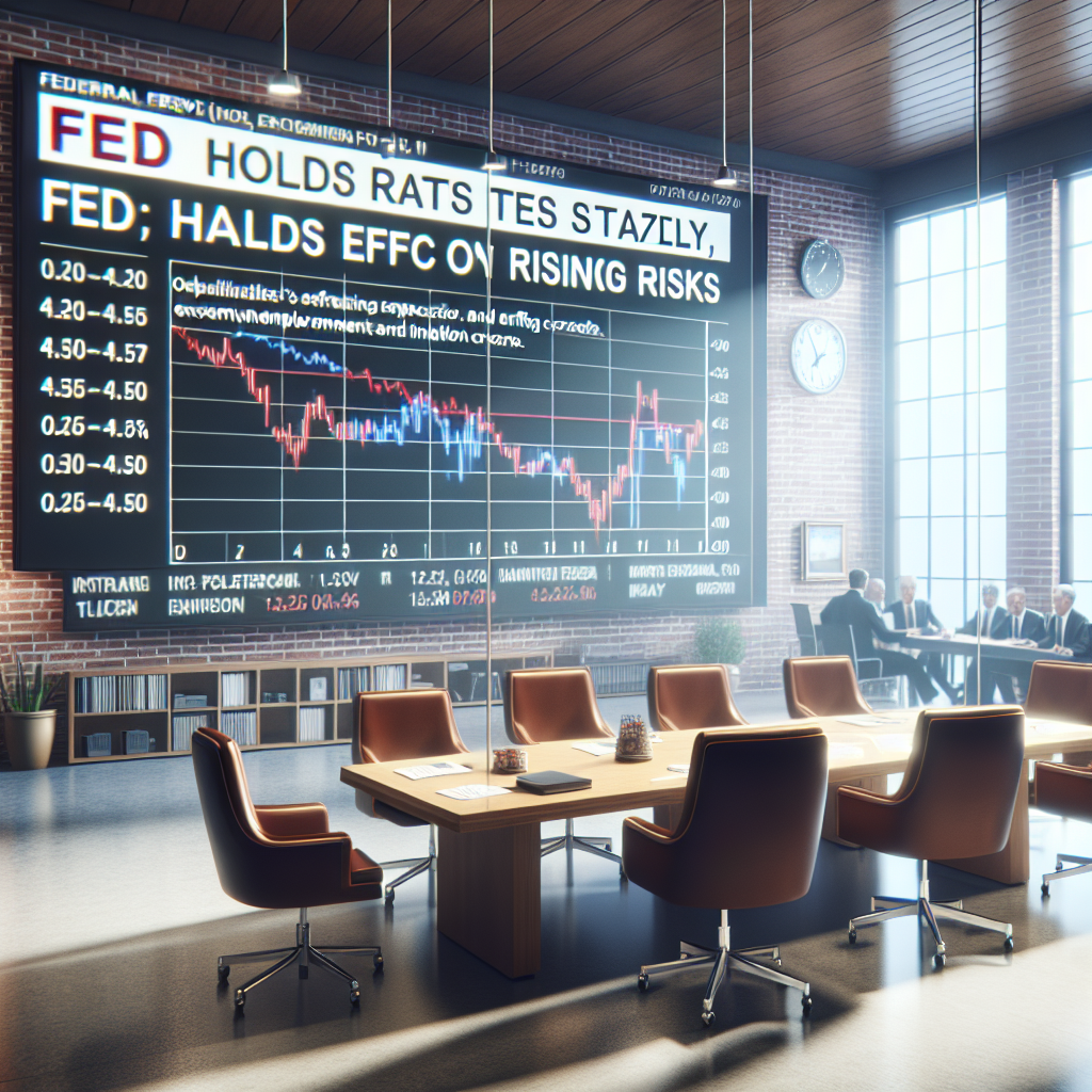 Fed Holds Rates Steady, Flags Rising Risks
