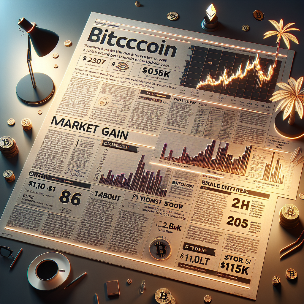 Bitcoin Edges Toward $105K as Crypto Market Gains Speed
