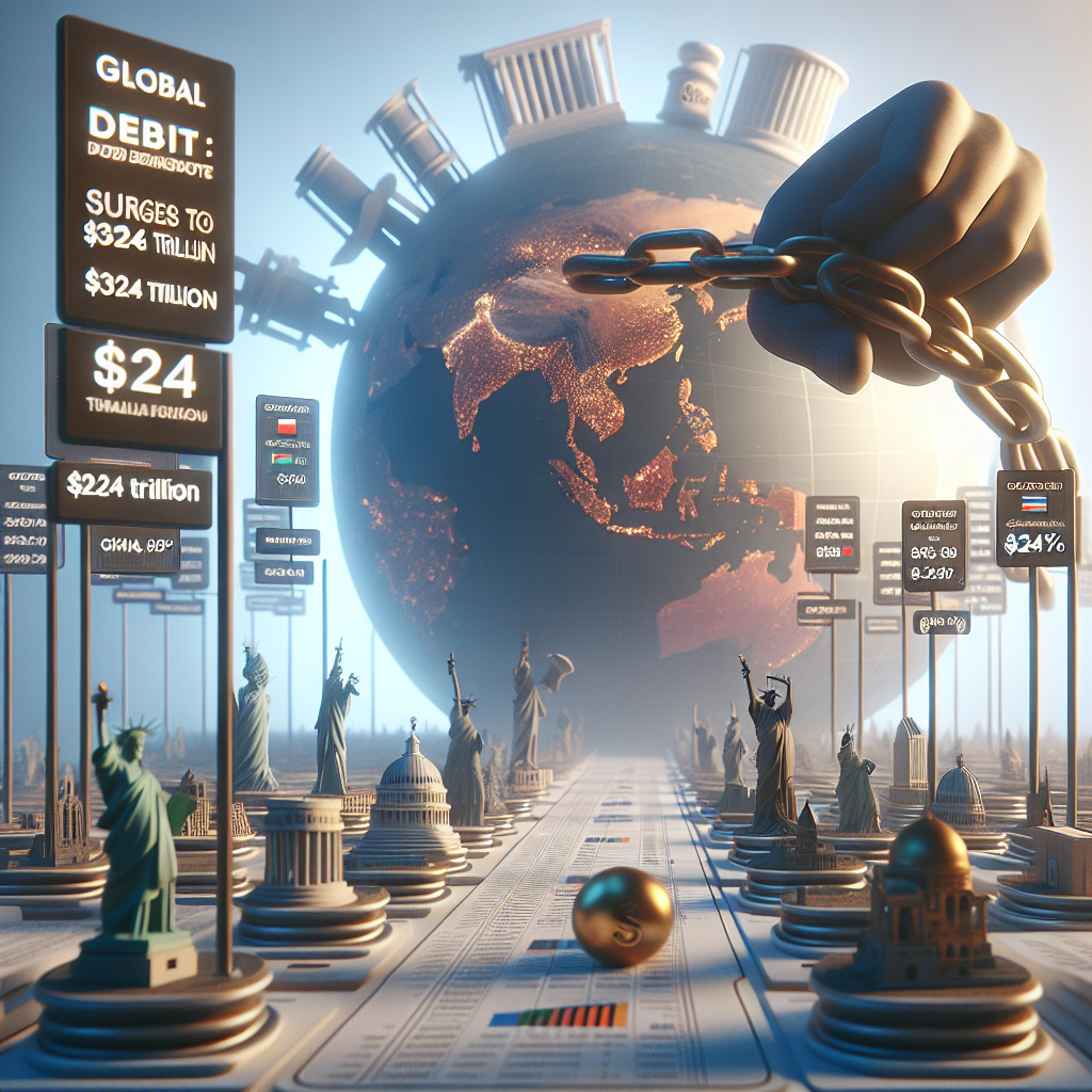 Global Debt Surges to $324 Trillion, Raising Alarms Over Economic Stability
