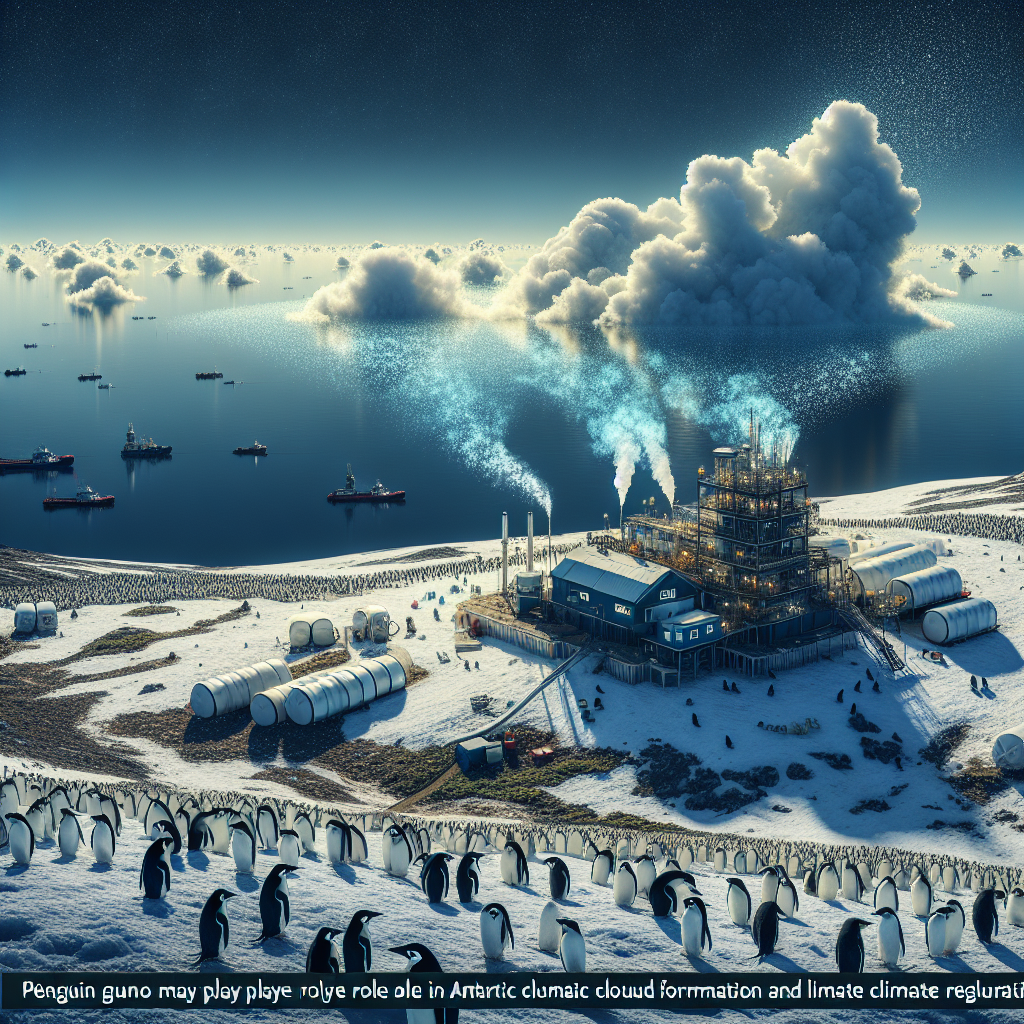 Penguin Guano May Play Role in Antarctic Cloud Formation and Climate Regulation