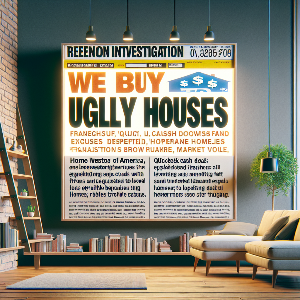 “We Buy Ugly Houses” Franchise Accused of Exploiting Vulnerable Homeowners