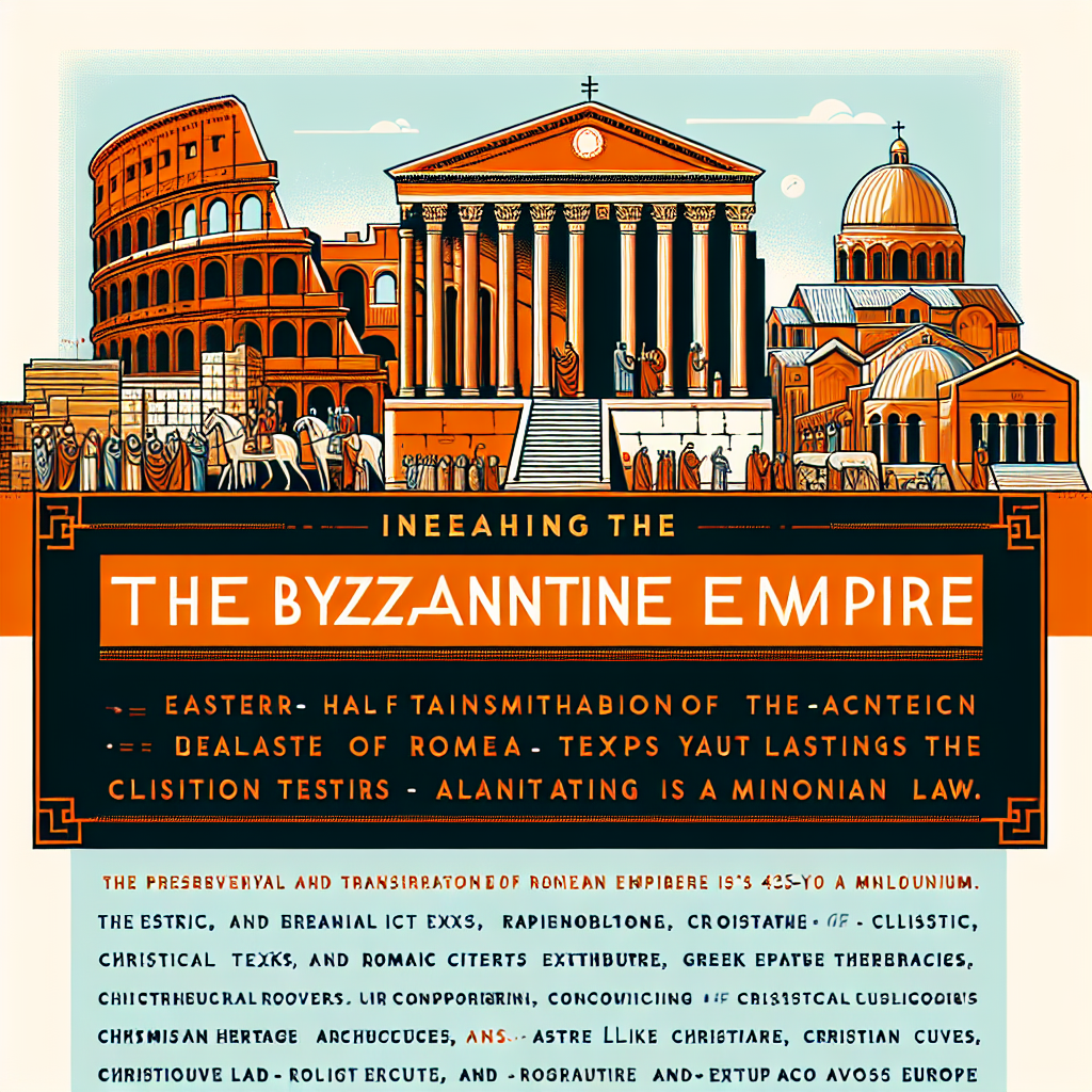 Unearthing the Byzantine Empire’s 1,100-Year Legacy