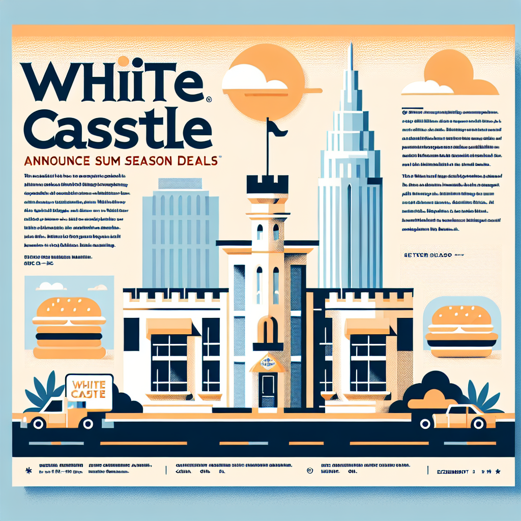 White Castle Announces Summer Season Deals