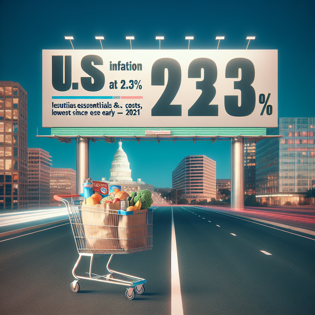 U.S. Inflation at 2.3% – Lowest Since Early 2021