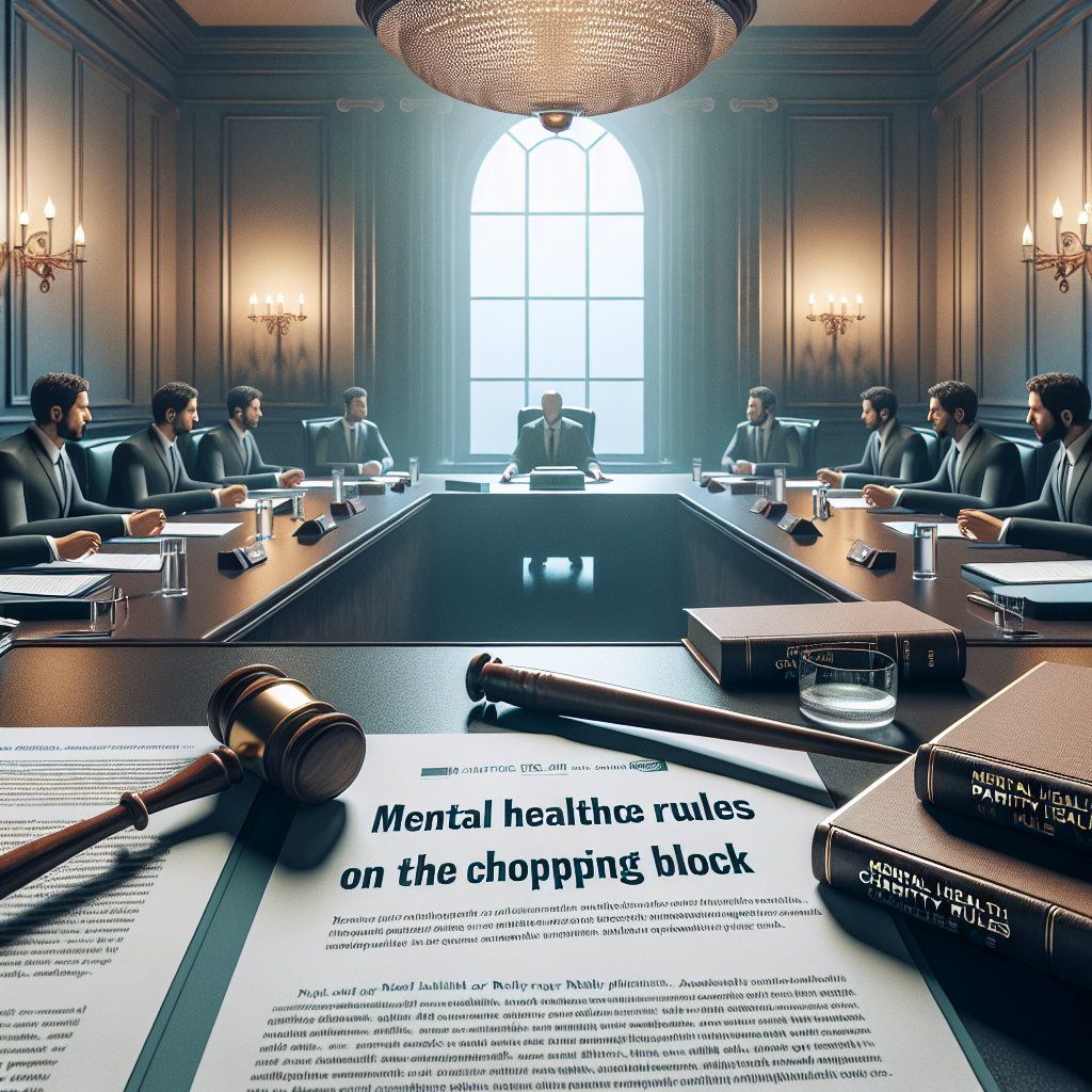 Mental Health Coverage Rules on the Chopping Block