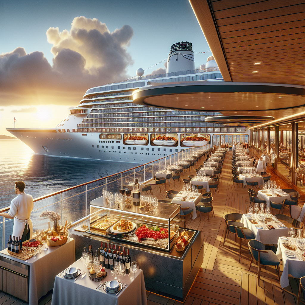 Cruise Line Elevates Sea Voyages with Fine Dining Adventures