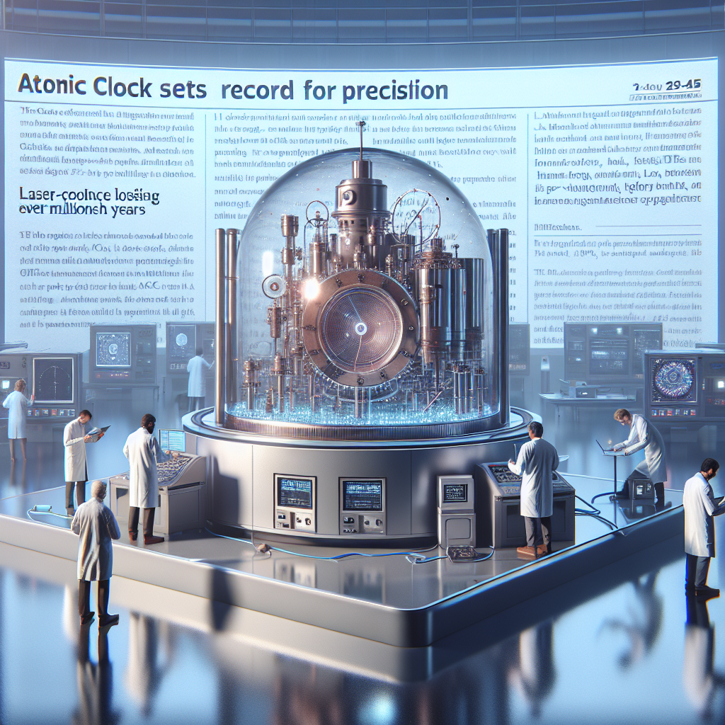Atomic Clock Sets Record for Precision