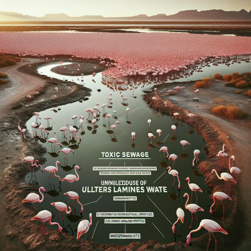 Toxic Sewage Wipes Out Famed Flamingo Breeding Site in South Africa