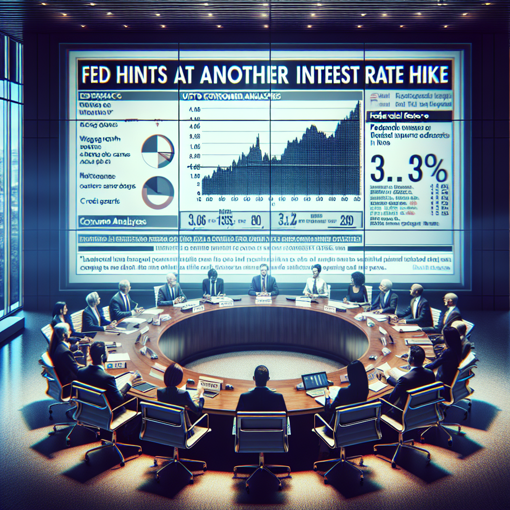 Fed Hints at Another Interest Rate Hike
