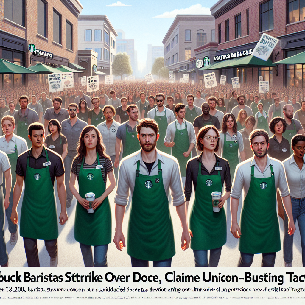 Starbucks Baristas Strike Over Dress Code, Claim Union-Busting Tactics