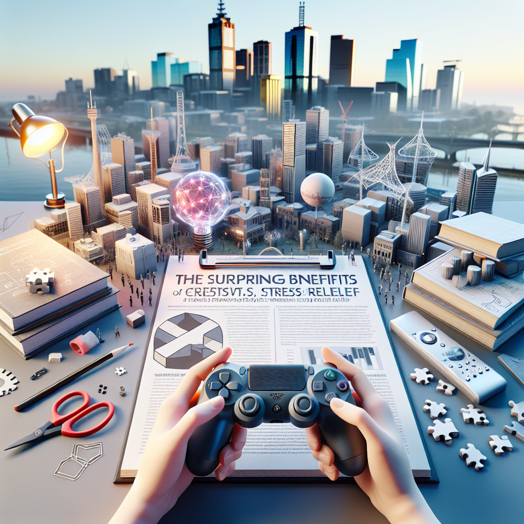 The Surprising Benefits of Video Games: Study Points to Creativity, Stress Relief