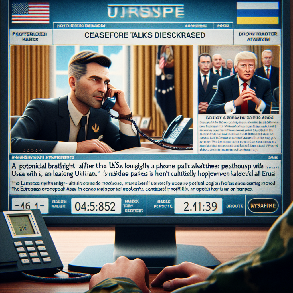 Trump and Putin Discuss Ukraine, Push for Ceasefire Talks