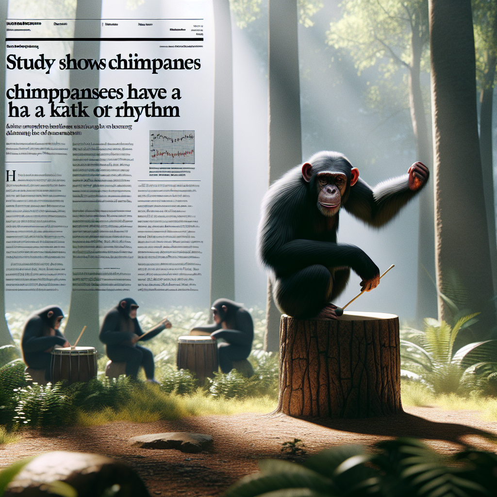 Study Shows Chimpanzees Have a Knack for Rhythm