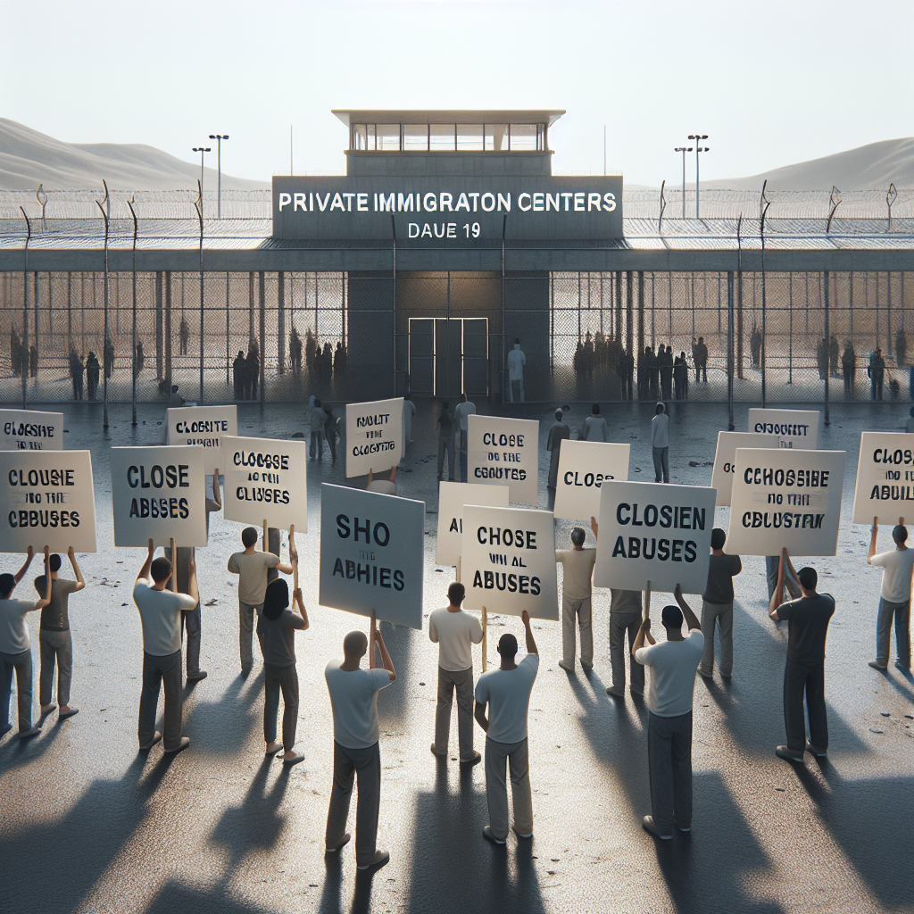 Activists Push for Closure of Private Immigration Detention Centers, Citing Abuses