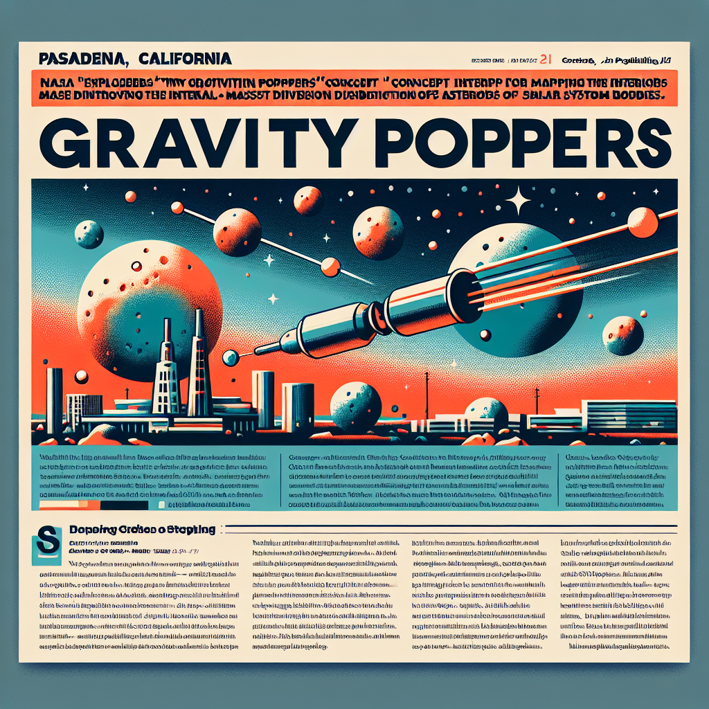 NASA Explores “Gravity Poppers” Concept for Mapping Interiors of Small Solar System Bodies