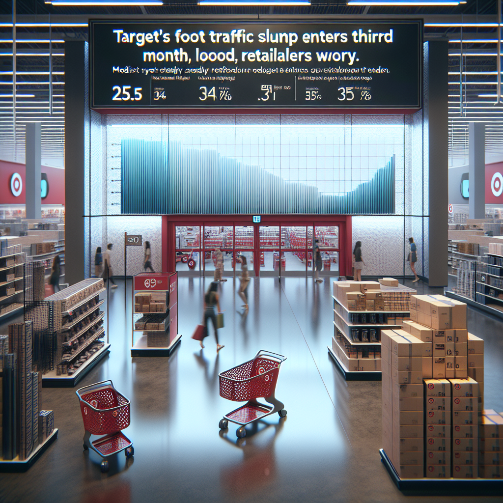 Target’s Foot Traffic Slump Enters Third Month, Retailers Worry