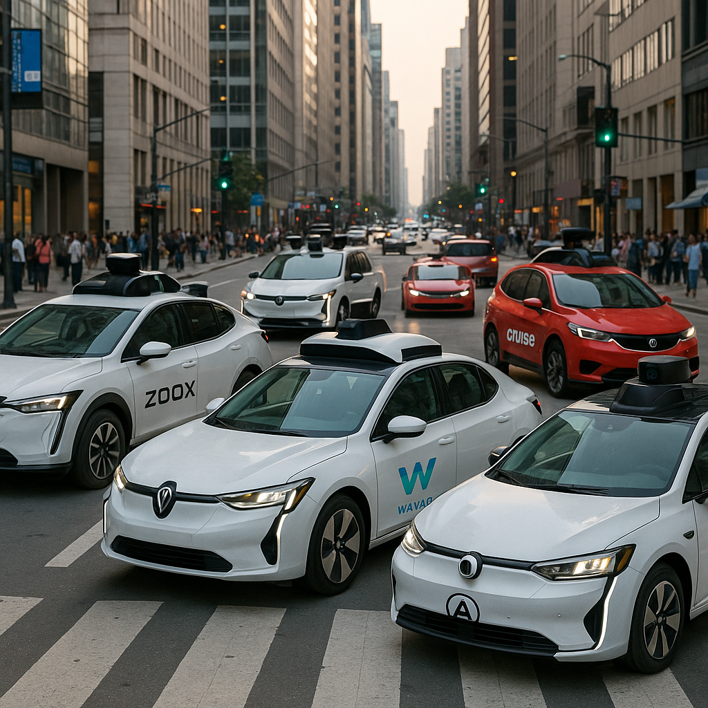 America’s Robotaxi Race Gains Speed
