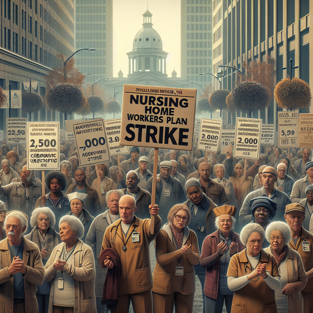 Nursing Home Workers in Western NY Plan Strike Over Pay and Staffing