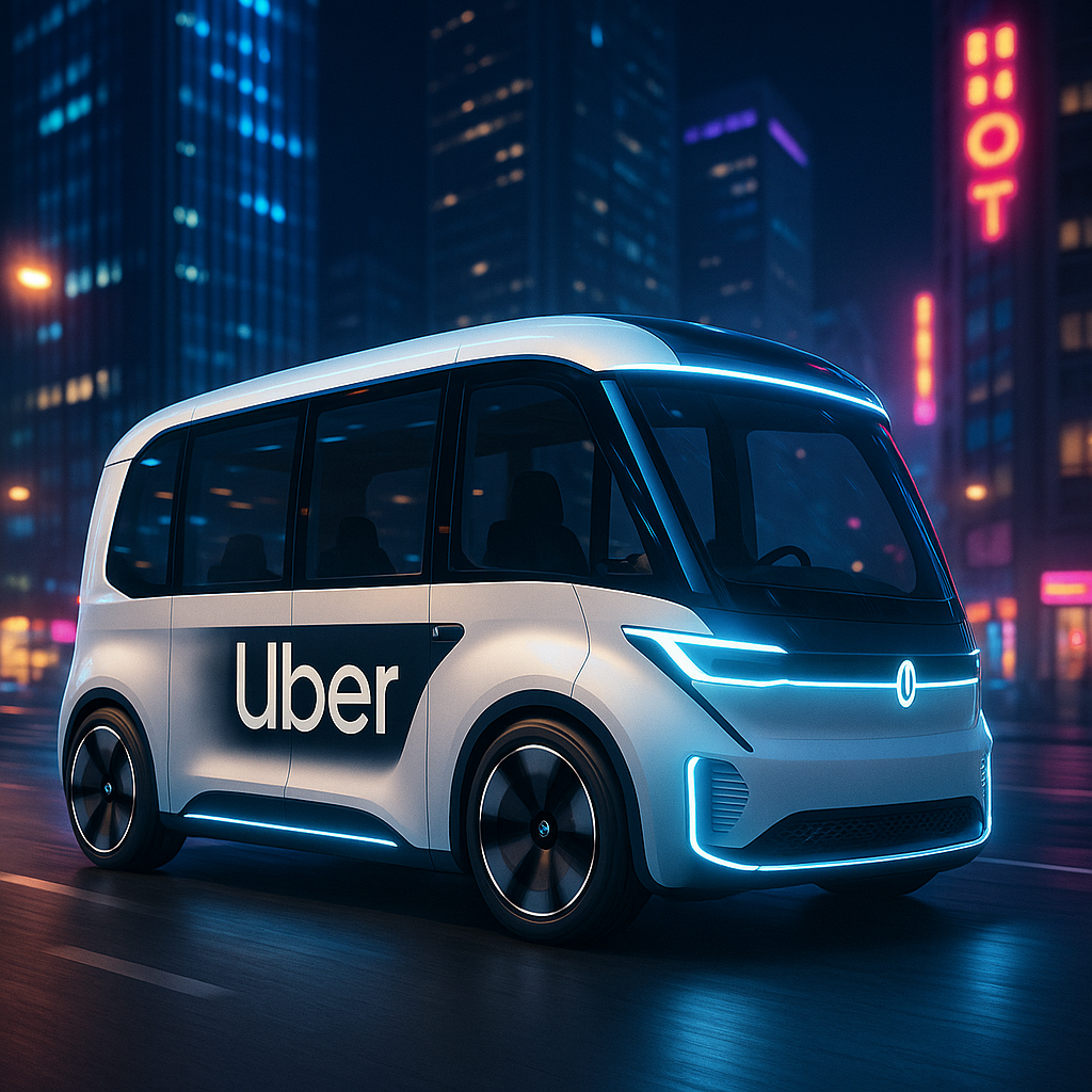 Volkswagen and Uber Partner on Electric Robotaxis