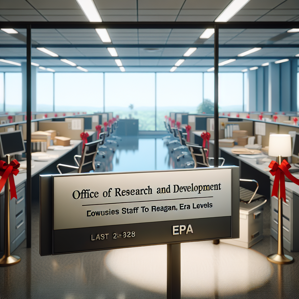 EPA Slashes Staff, Closes Research Office