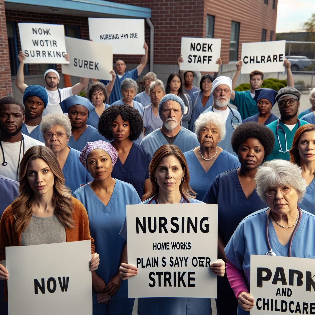 Nursing Home Workers in New York Plan Strike Over Pay and Childcare