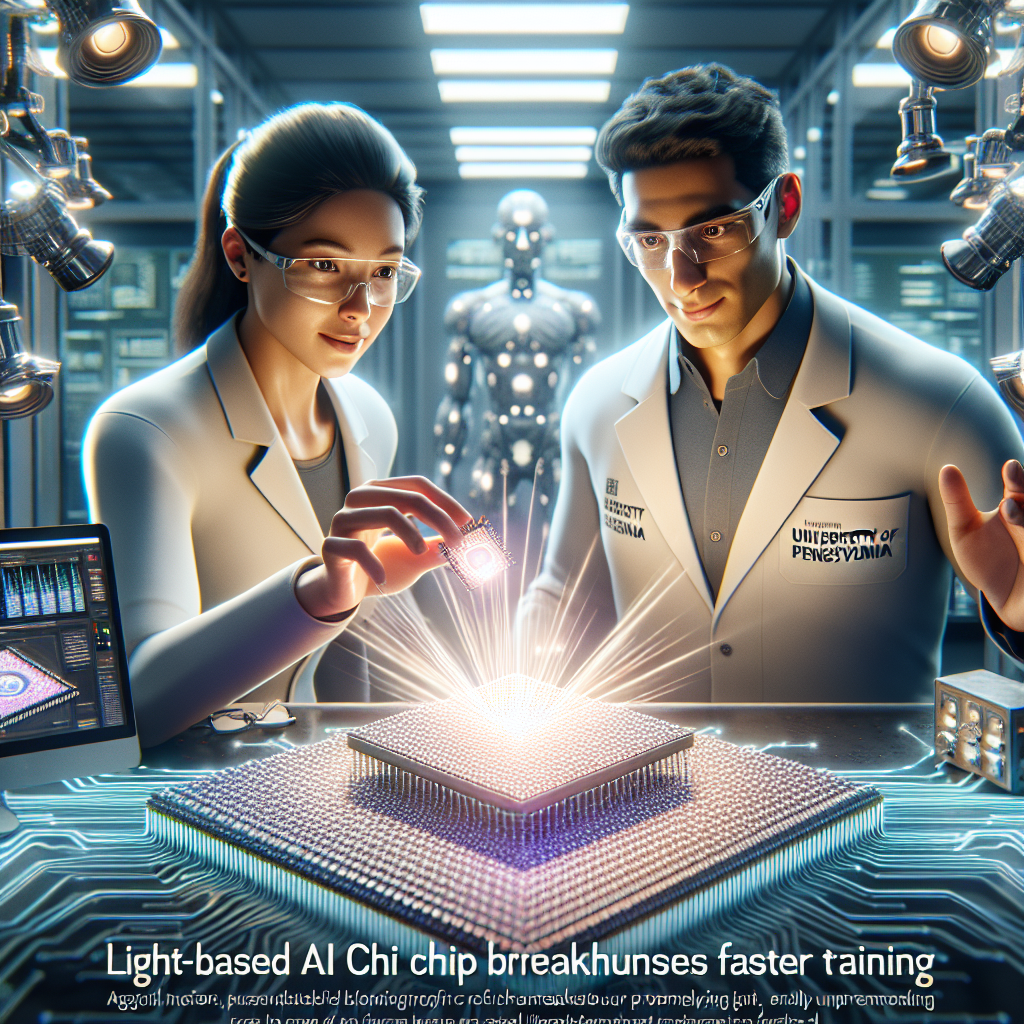Light-Based AI Chip Breakthrough Promises Faster Training