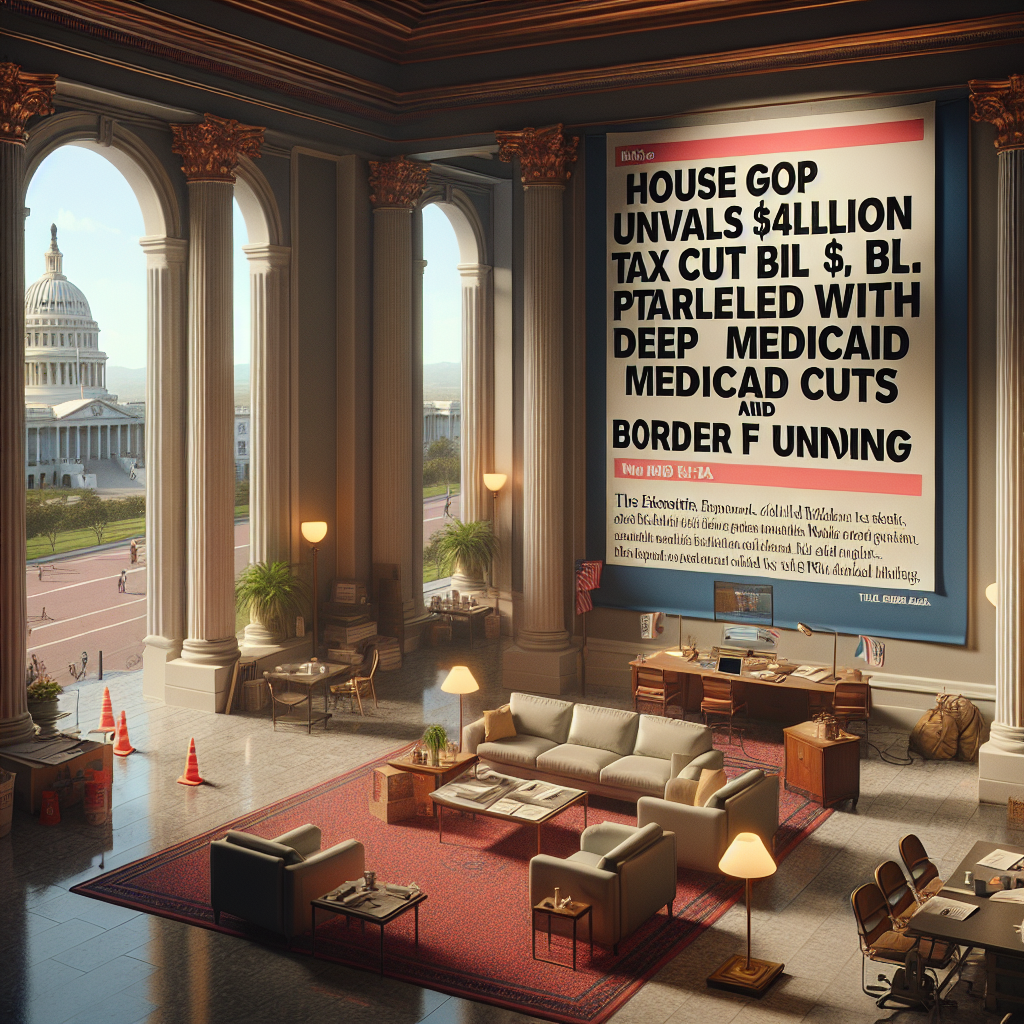 House GOP Unveils $4.9 Trillion Tax Cut Bill Paired With Deep Medicaid Cuts and Border Funding