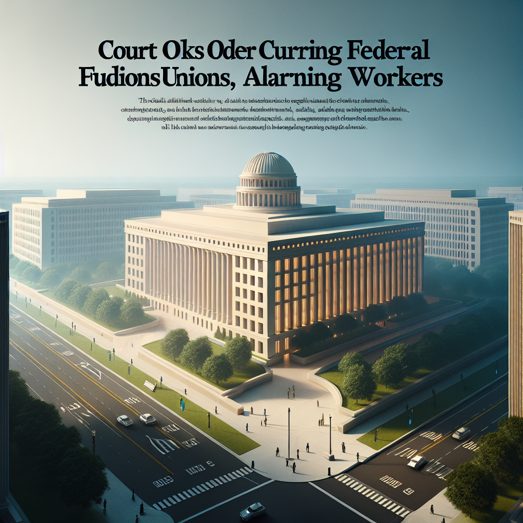 Court OKs Trump Order Curbing Federal Unions, Alarming Workers