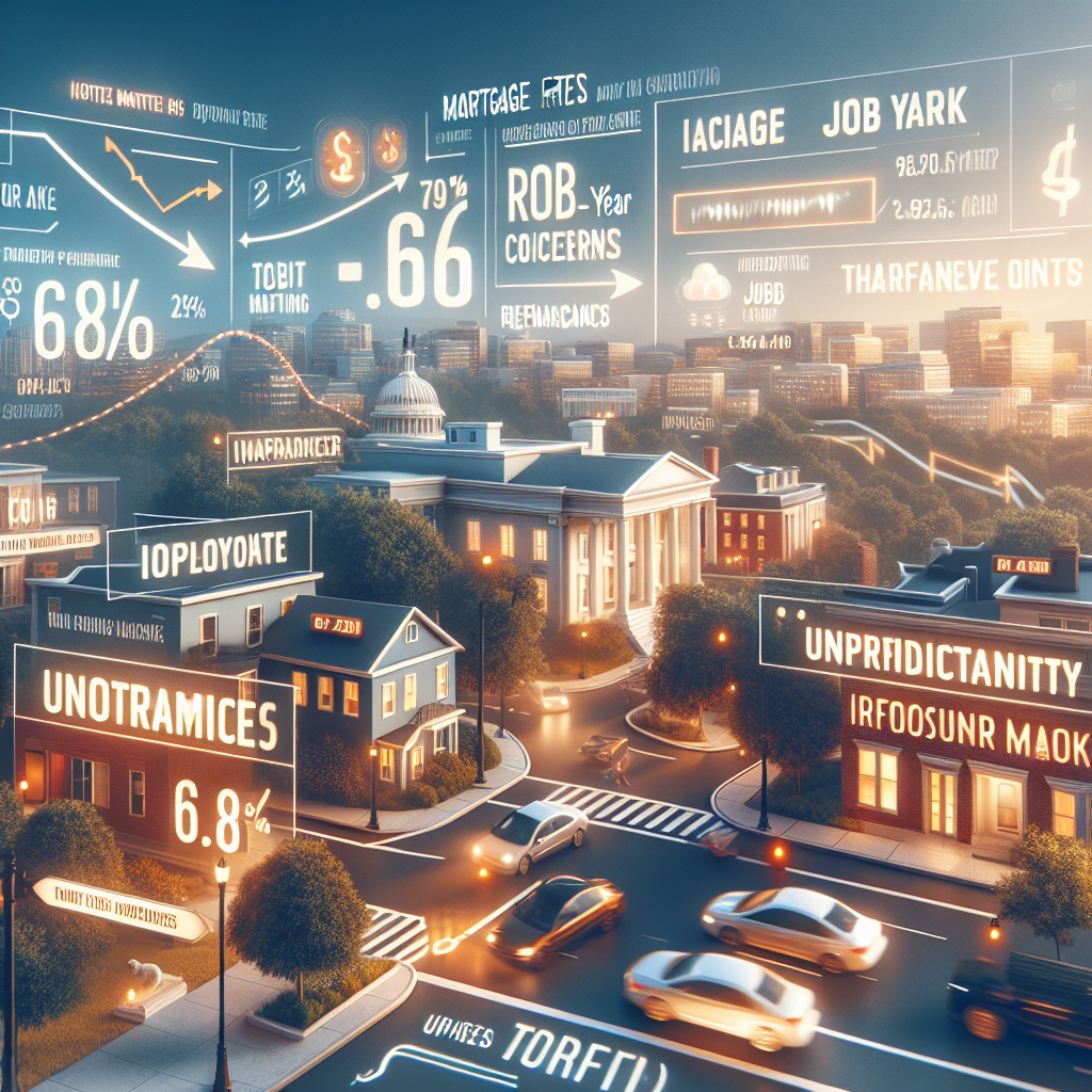 U.S. Mortgage Rates Volatile Amid Tariff Uncertainty