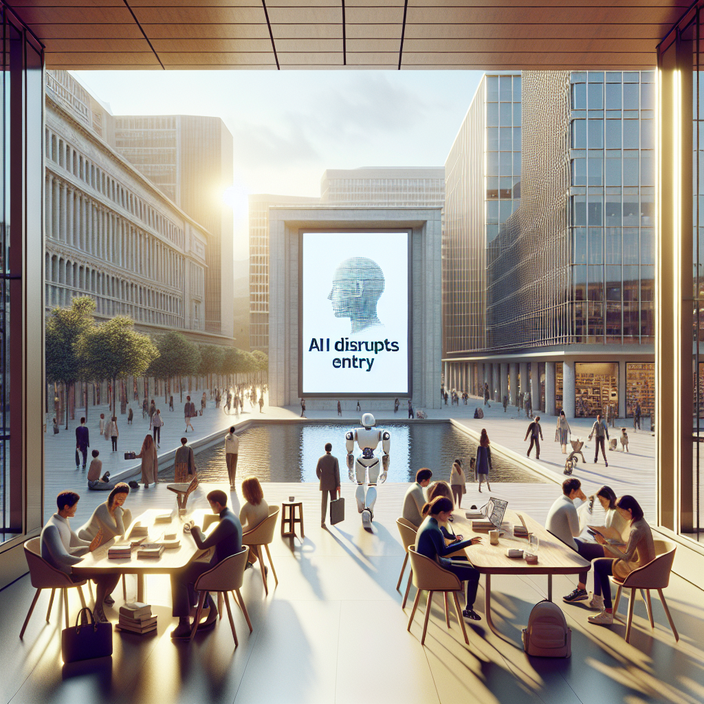 AI Disrupts Entry-Level Jobs, Spurs Call for Workforce Upskilling