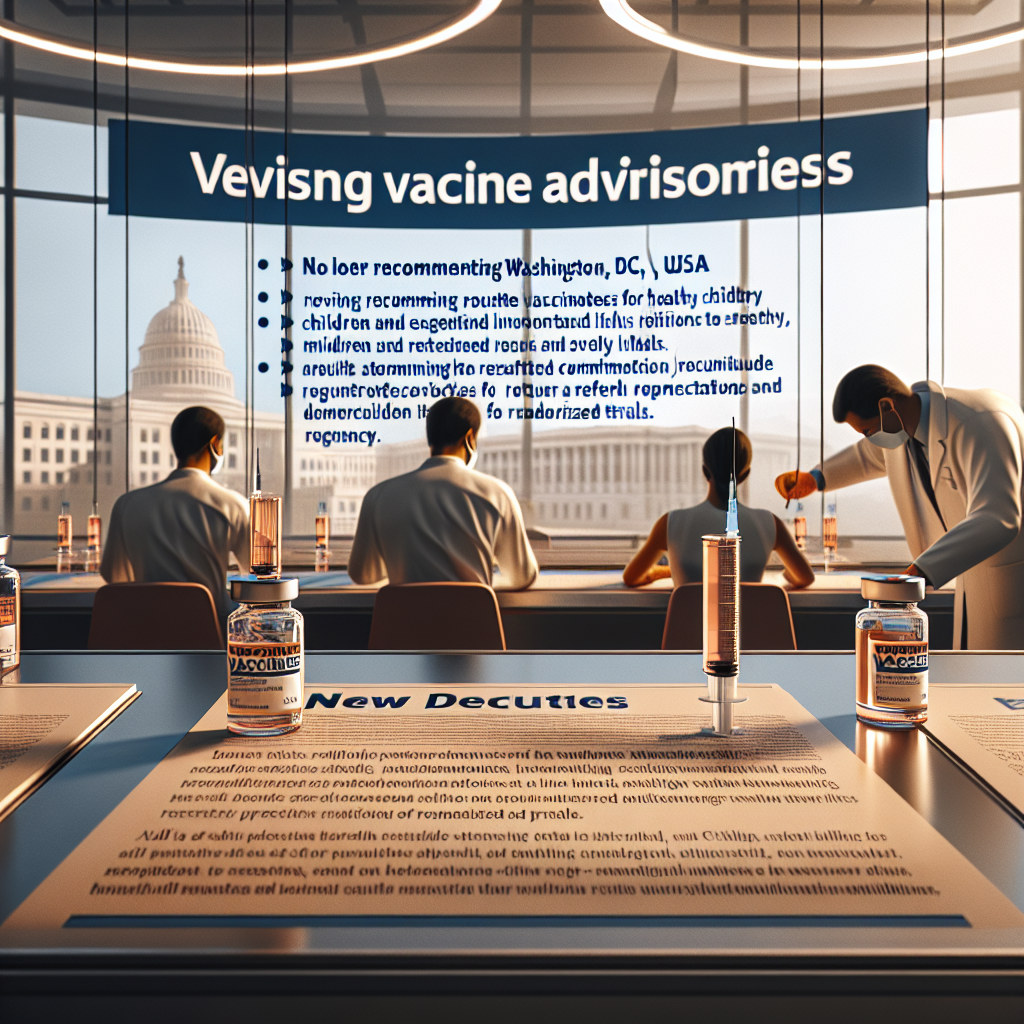 CDC to End Routine COVID-19 Vaccine Recommendation for Healthy Children and Pregnant Women
