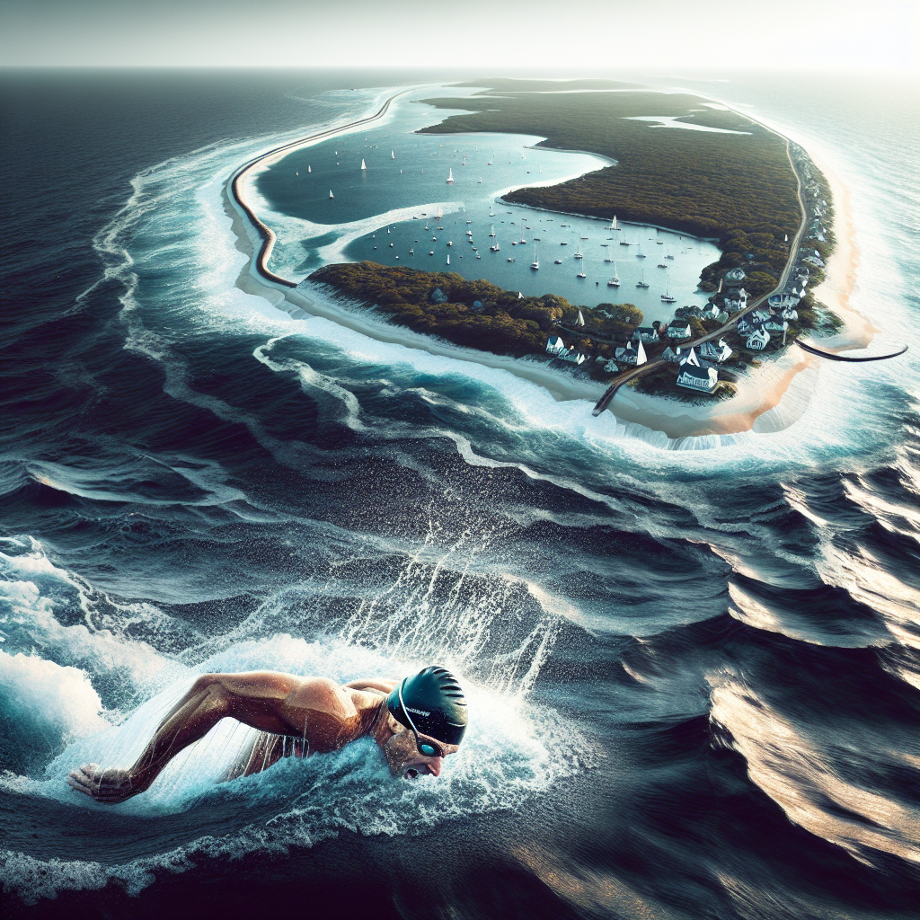 Lewis Pugh Completes Historic Swim Around Martha’s Vineyard for Shark Conservation