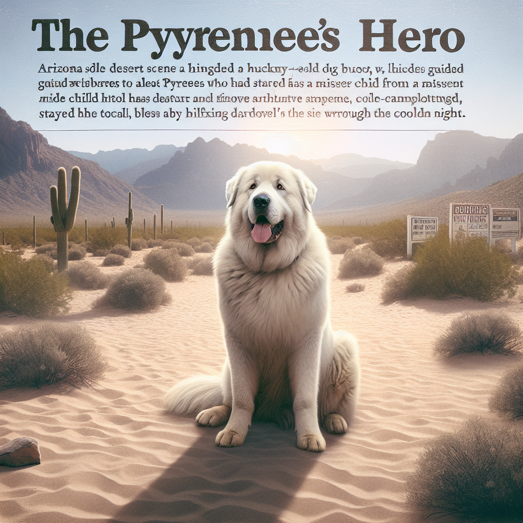 Buford the Pyrenees Hailed as Hero After Rescuing Lost Toddler