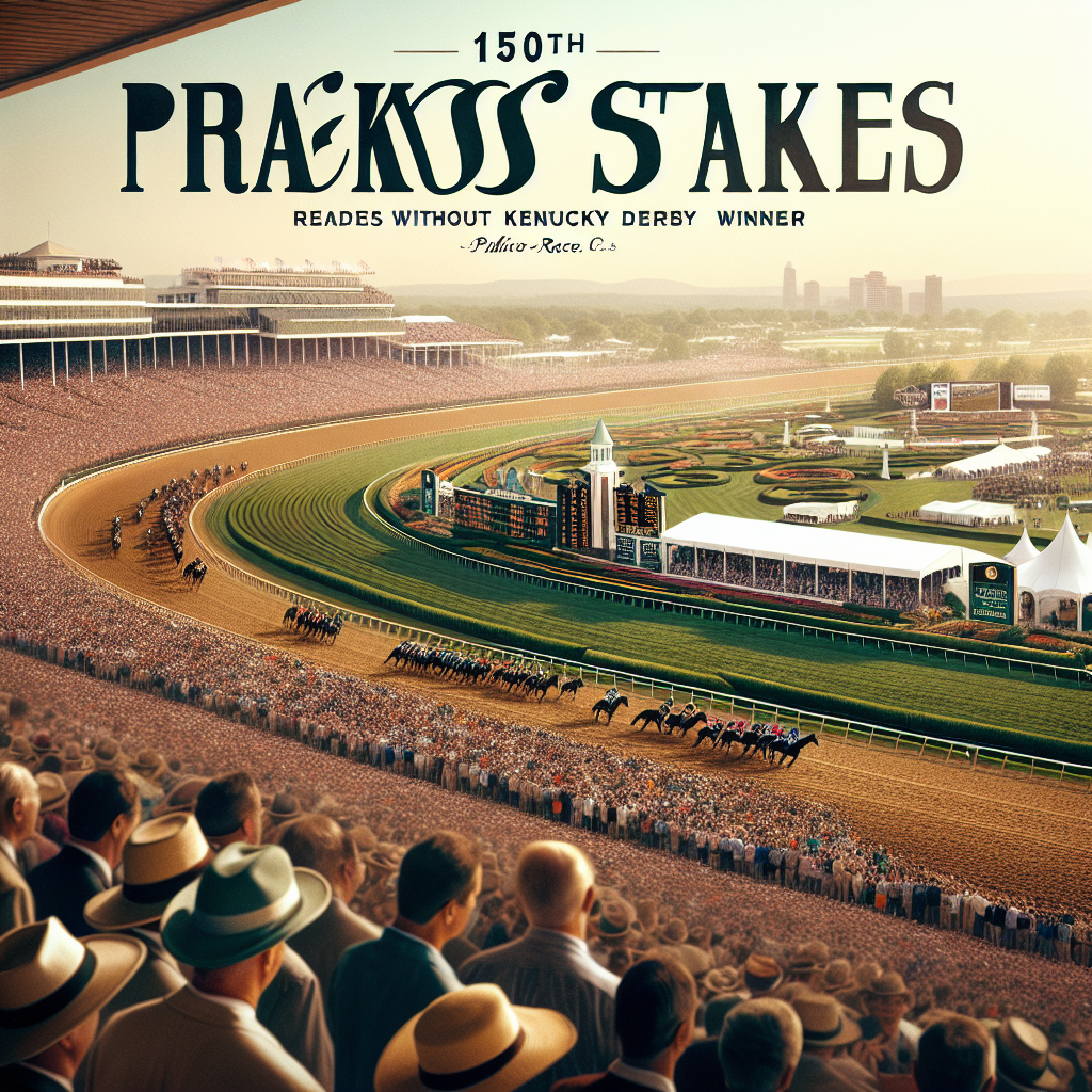 150th Preakness Stakes Readies Without Kentucky Derby Winner