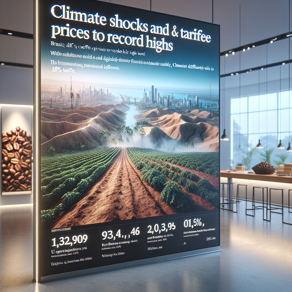 Climate Shocks and Tariffs Push Coffee Prices to Record Highs