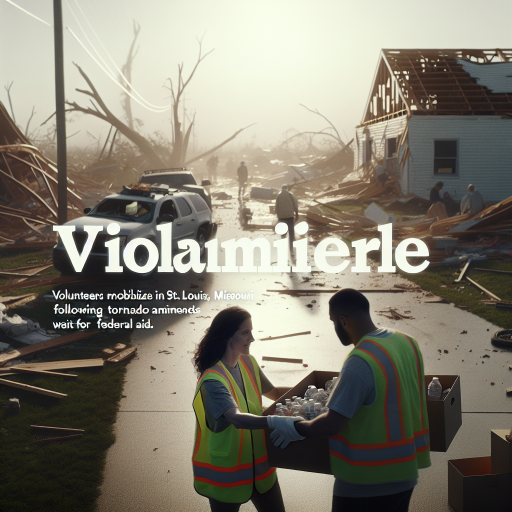 Volunteers Mobilize in St. Louis Following Devastating Tornado Amidst Wait for Federal Aid
