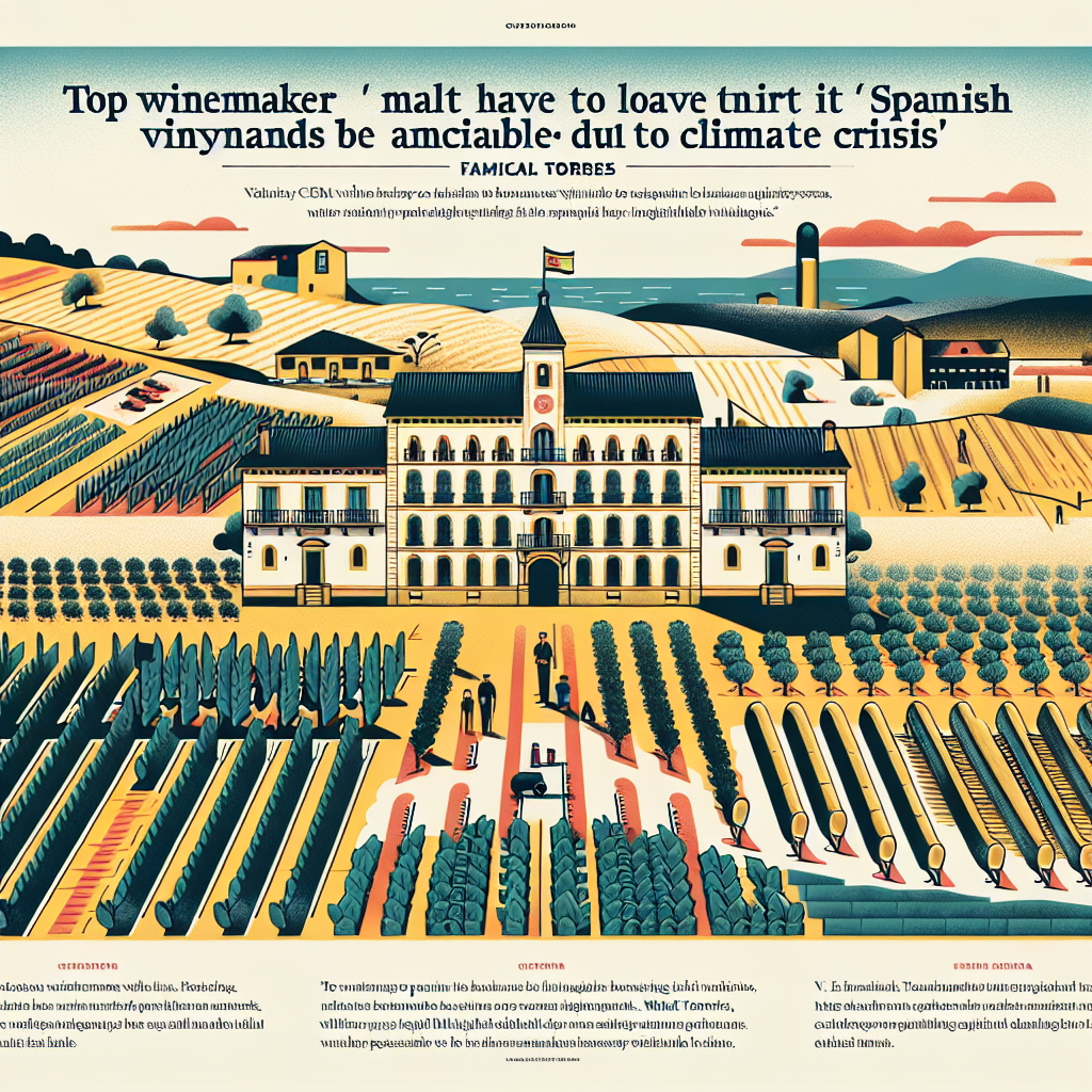 Top winemaker ‘may have to leave its Spanish vineyards due to climate crisis’