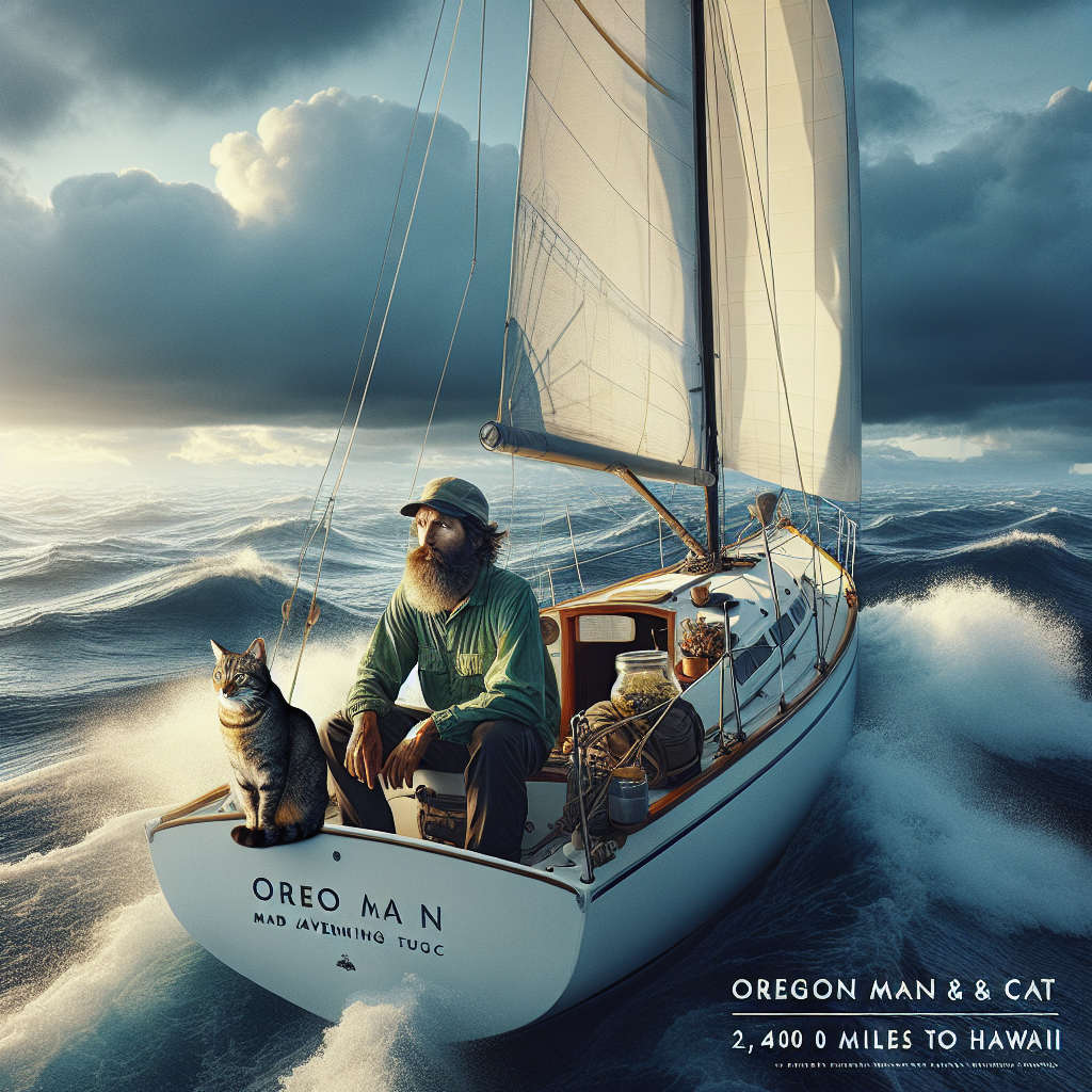 Oregon Man and Feline Companion Sail 2,400 Miles to Hawaii