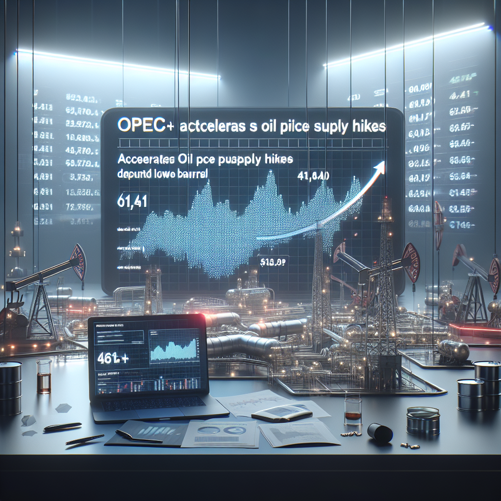 OPEC+ Accelerates Oil Supply Hikes Despite Low Prices