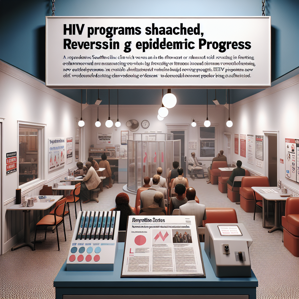 HIV Programs Slashed, Reversing Epidemic Progress